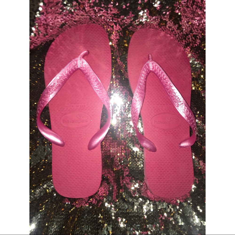 Havaianas MAGENTA PINK Flip Flops